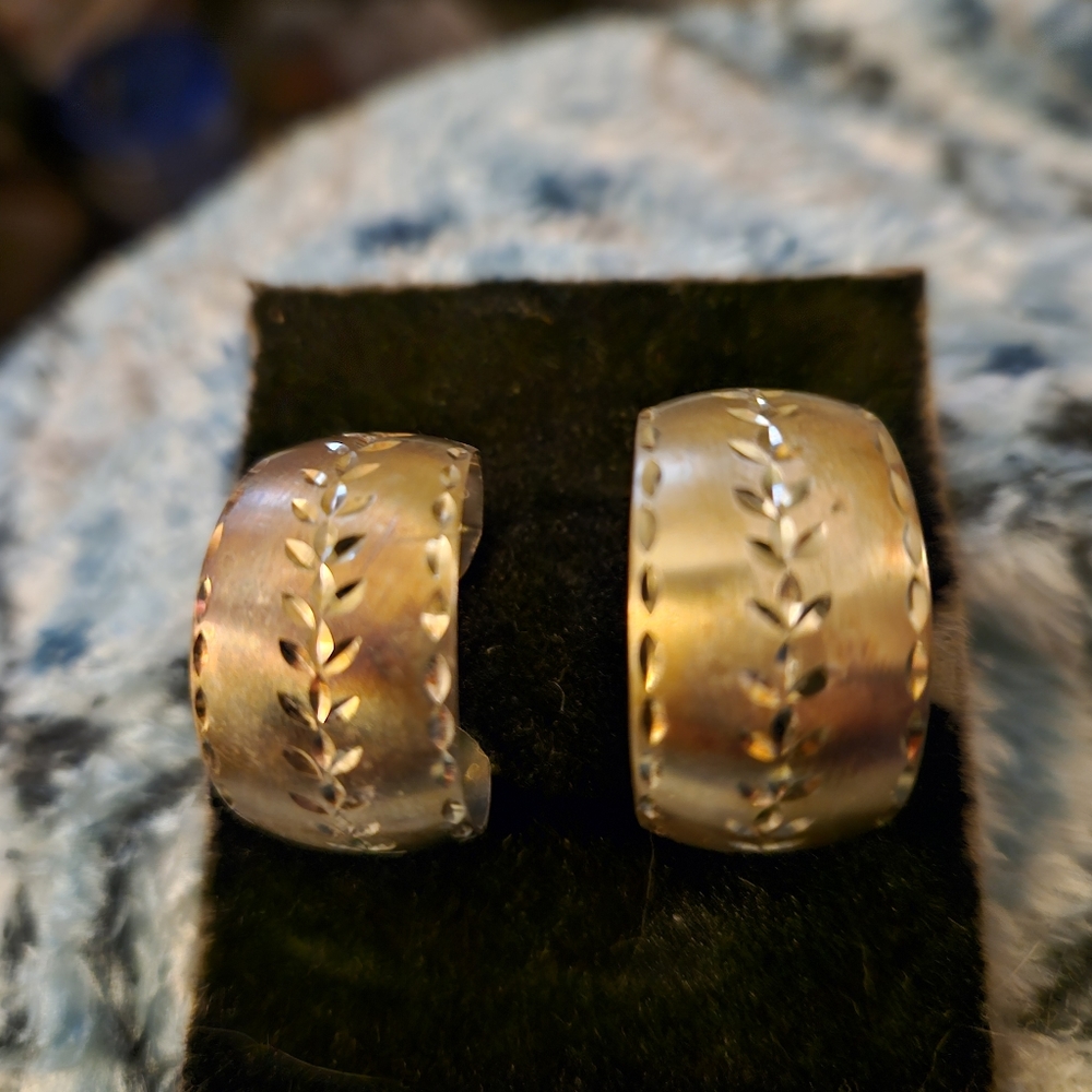 Hoop earrings
